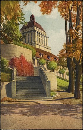Abbildung der Universität Zürich um 1920